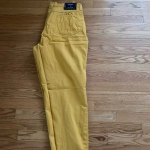 Yellow Versace jeans